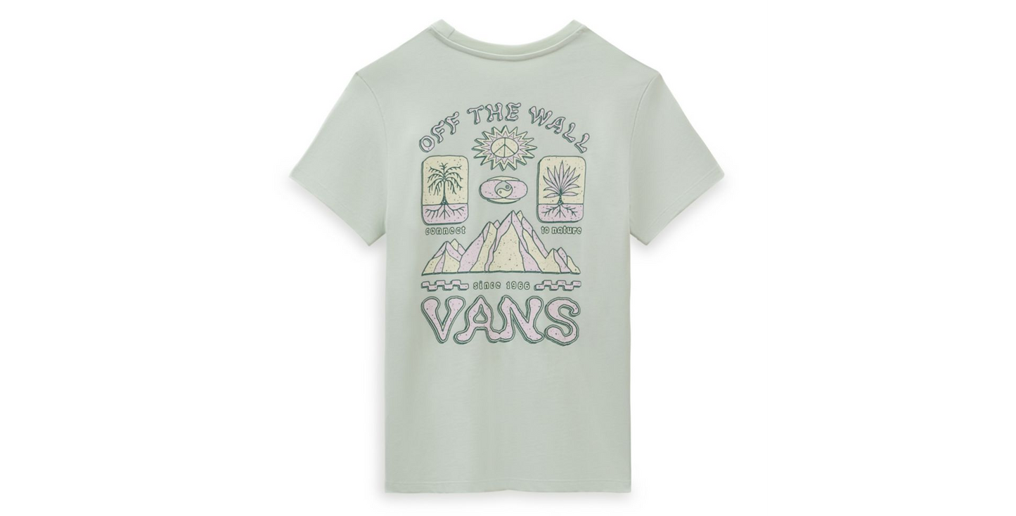 VANS - DEPTH CONNECTION BFF TEE - PALE AQUA