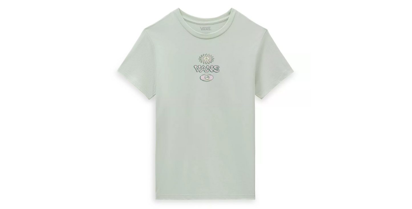 VANS - DEPTH CONNECTION BFF TEE - PALE AQUA