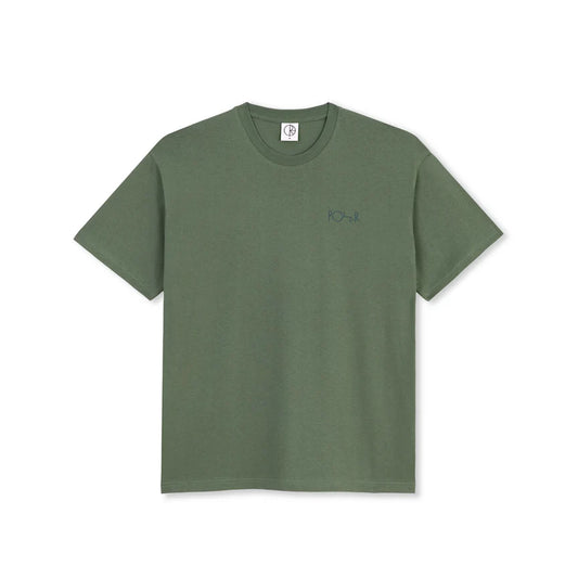 POLAR - STROKE LOGO TEE - JADE GREEN