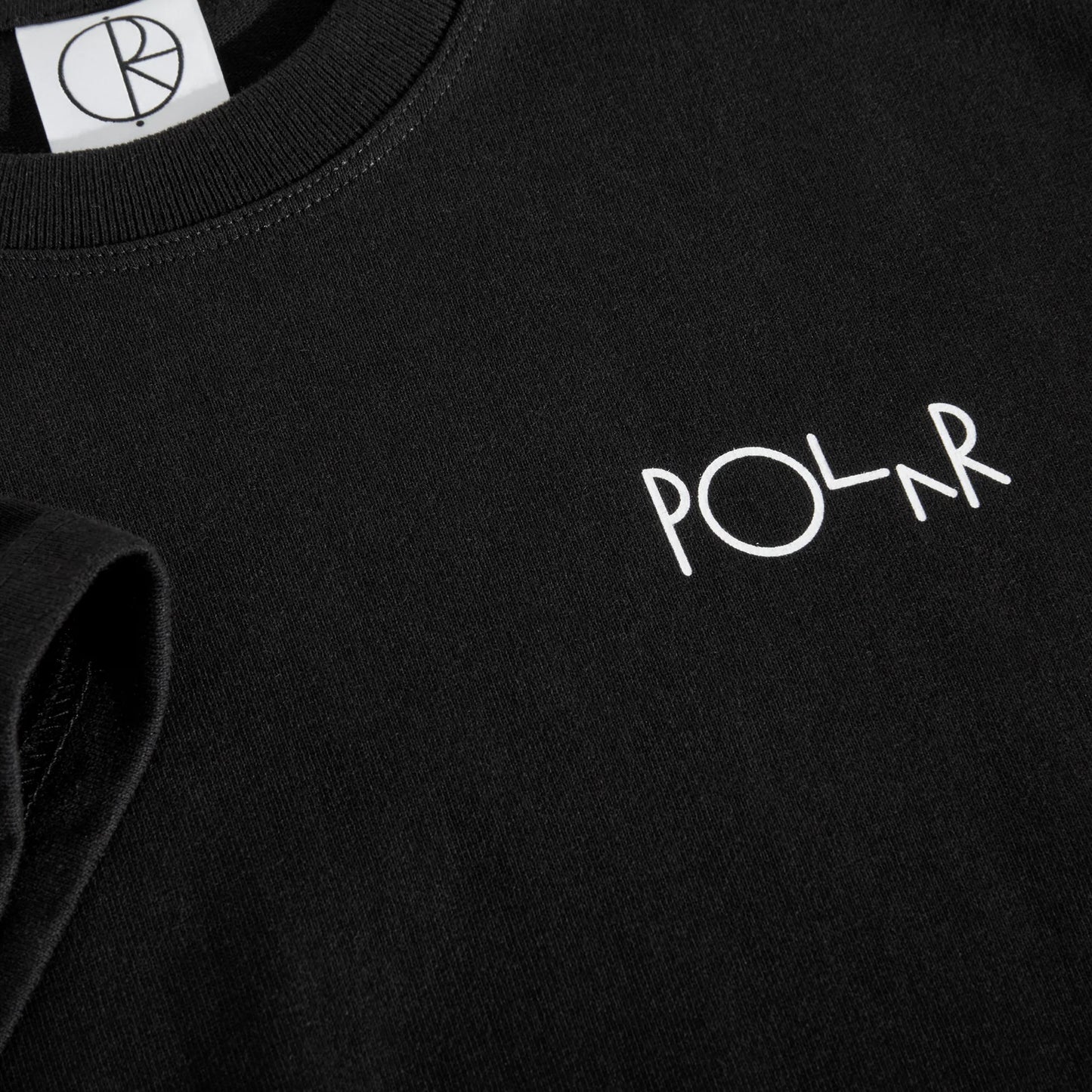 POLAR - STROKE LOGO TEE JR - BLACK