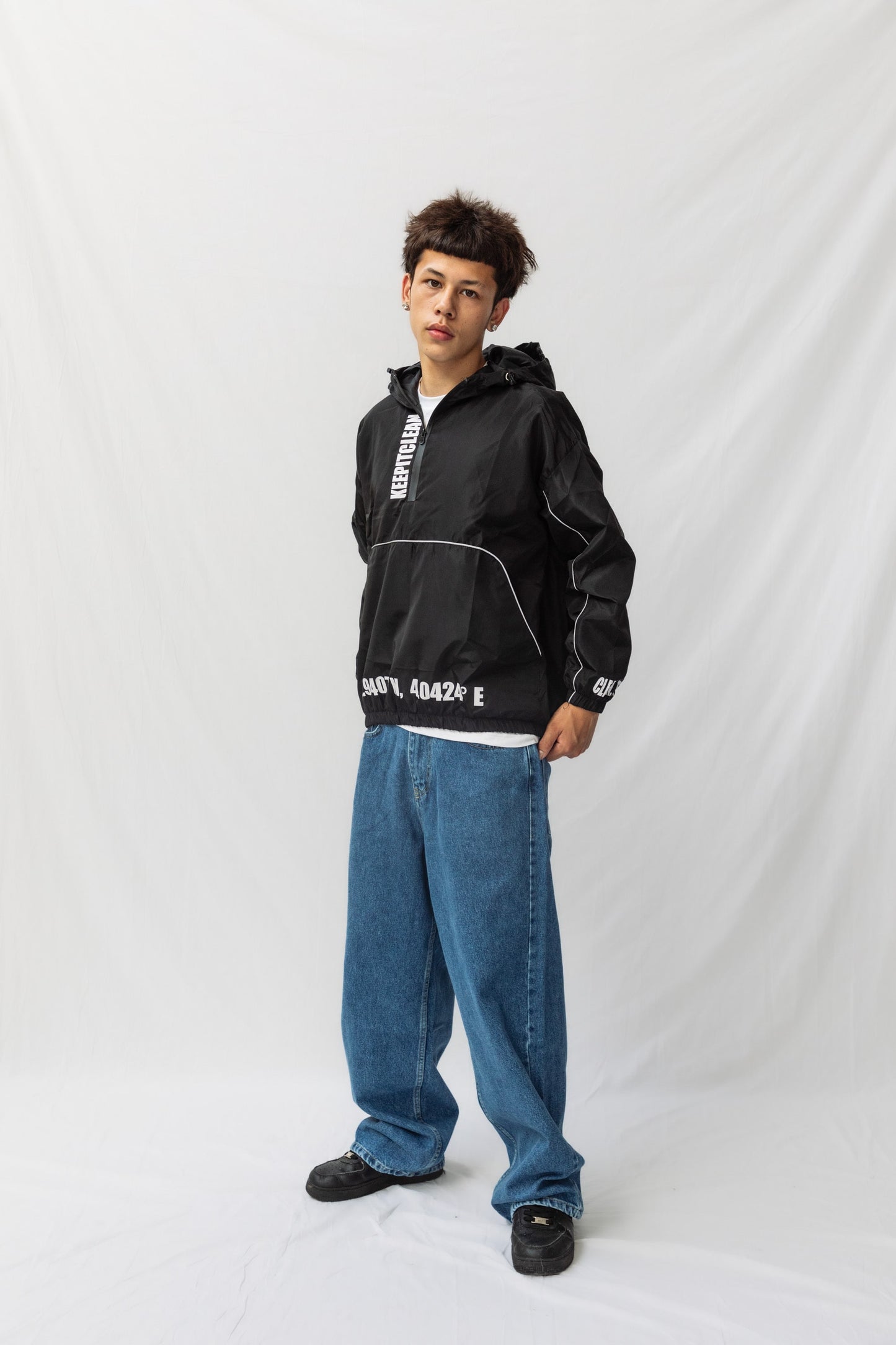 KEEP IT CLEAN - LOOSE PANT - DARK BLUE