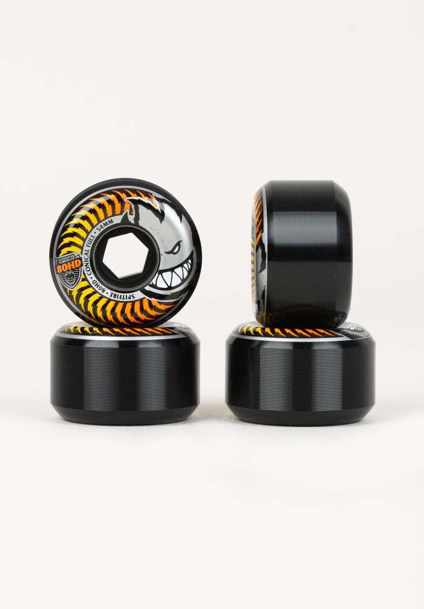 SPITFIRE - 80HD - FADE CONICAL FULL - 54MM - BLACK