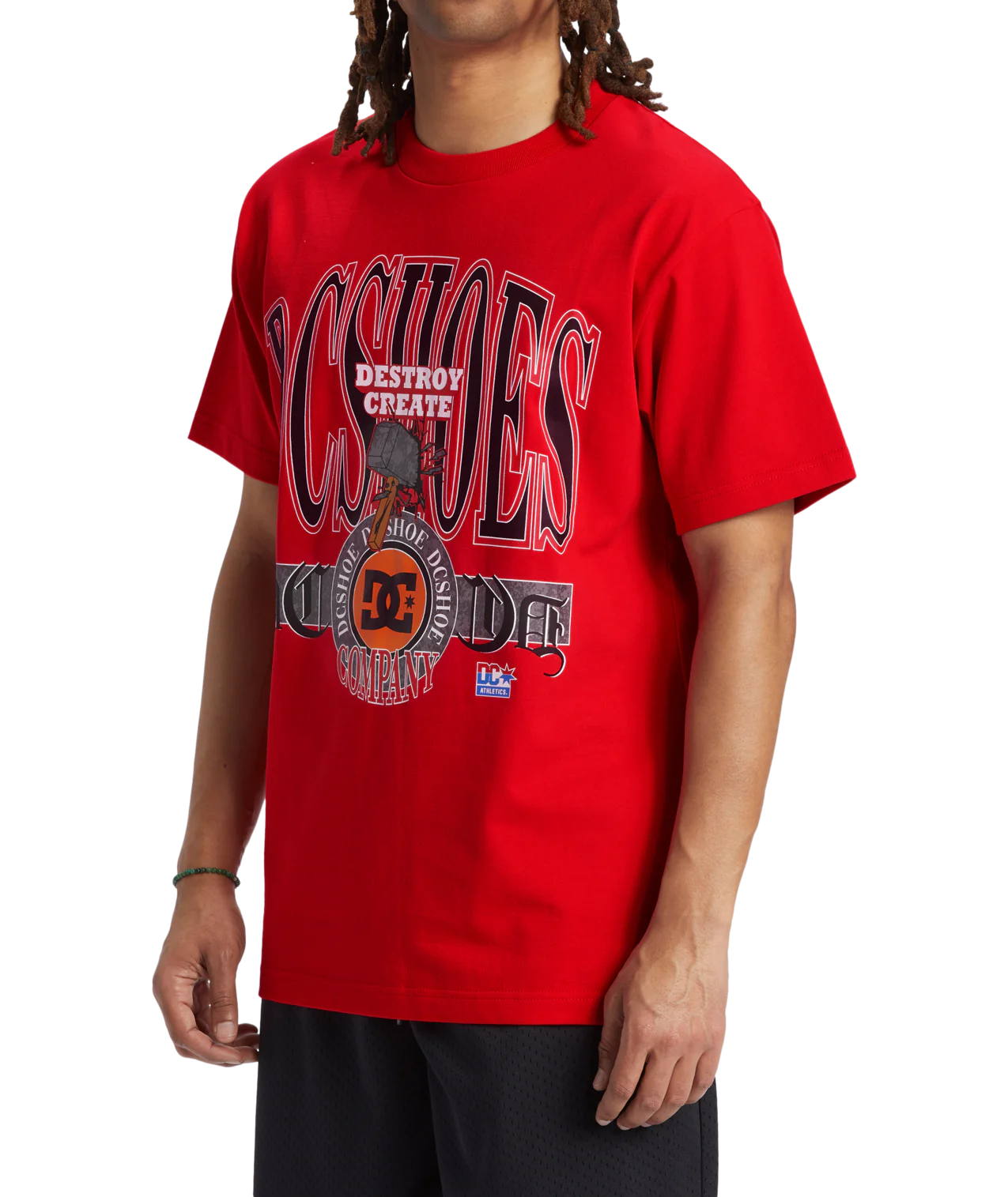 DC - SHY TOWN TEE - RED