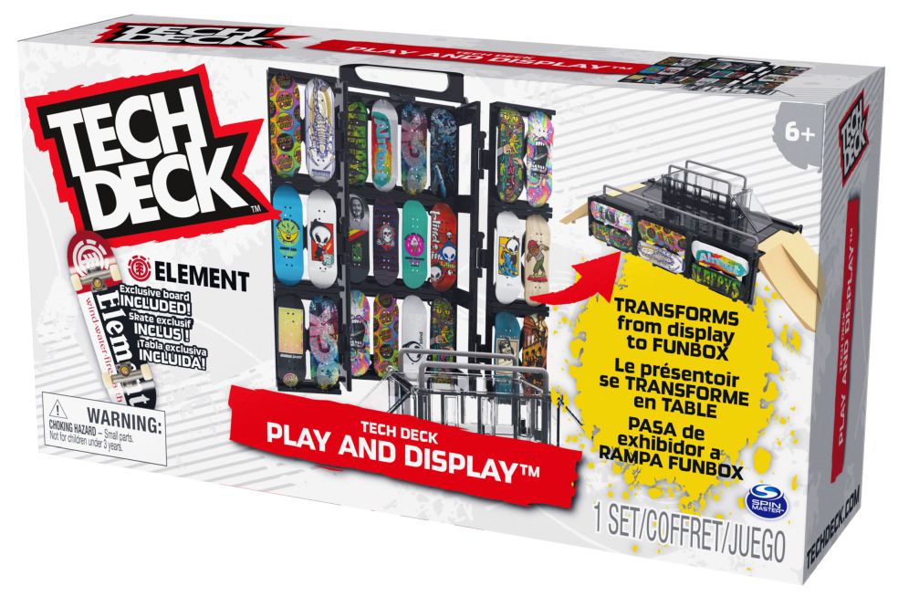 TECH DECK - PLAY AND DISPLAY