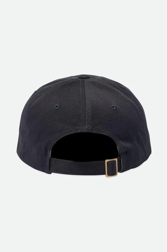 BRIXTON - ALPHA LP CAP - BLACK VINTAGE WASH