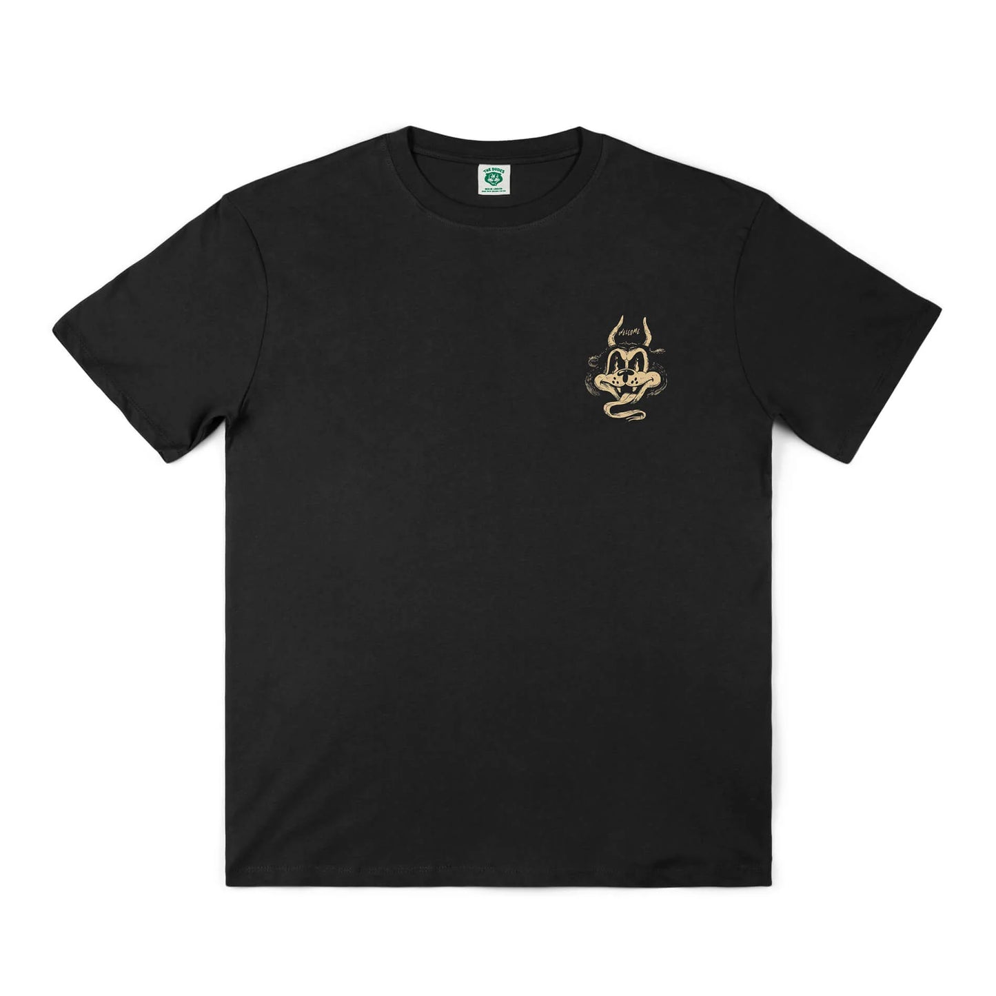 THE DUDES - BEELZEBUD TEE - BLACK