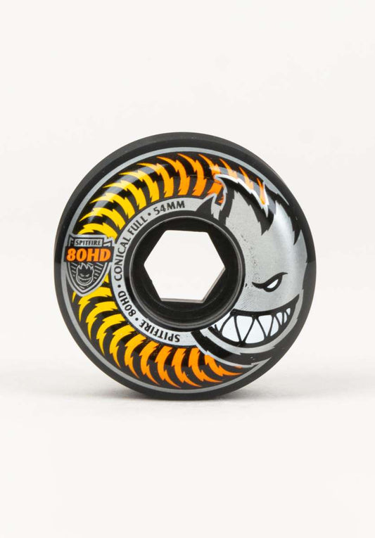 SPITFIRE - 80HD - FADE CONICAL FULL - 54MM - BLACK