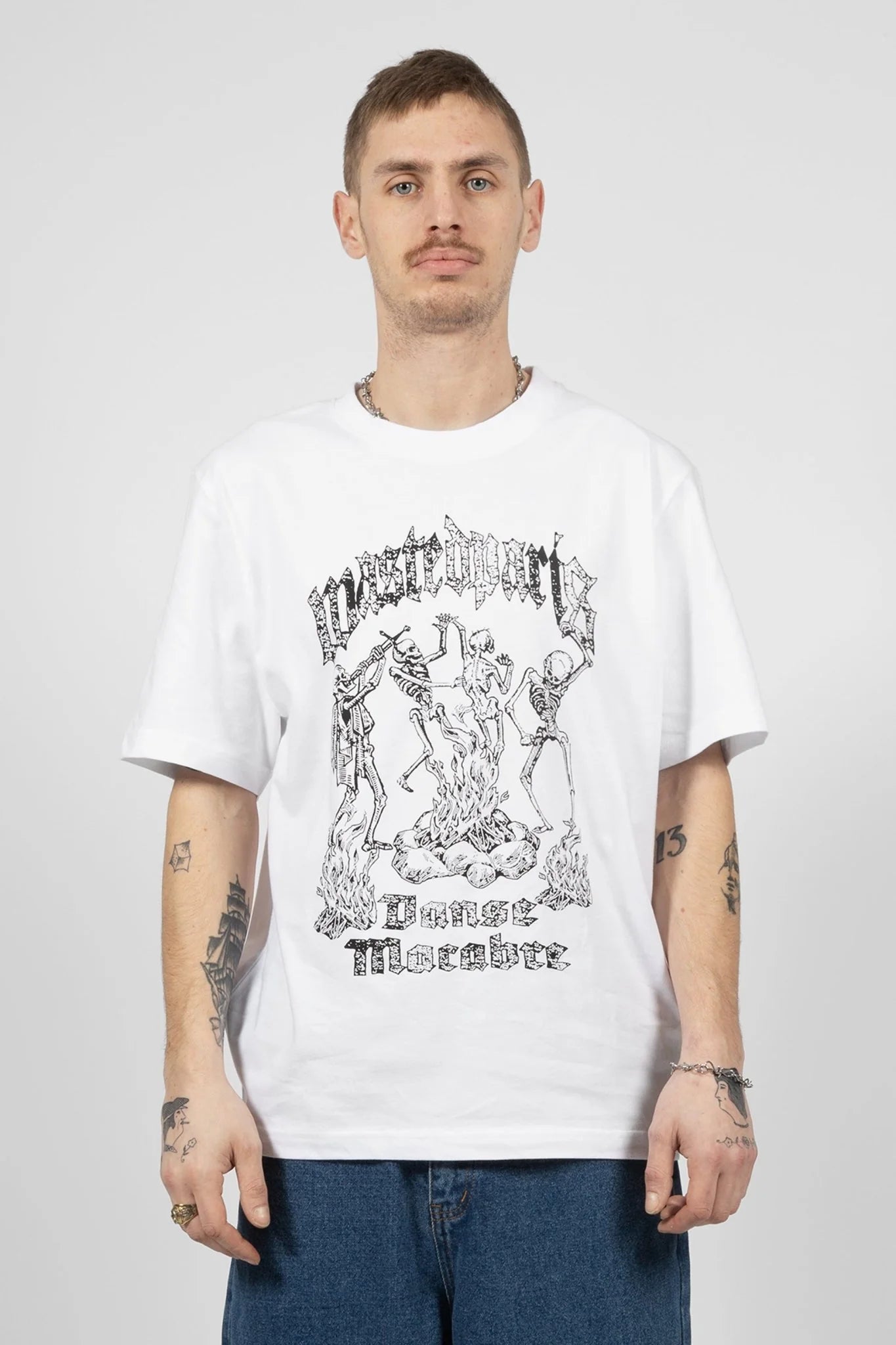 WASTED PARIS - MACABRE TEE - WHITE