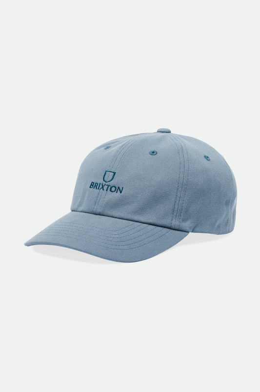 BRIXTON - ALPHA LP CAP - PACIFIC BLUE VINTAGE WASH - OS