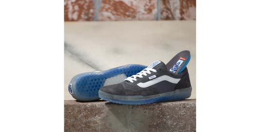 VANS - MN AVE - ASPHALT/BLUE