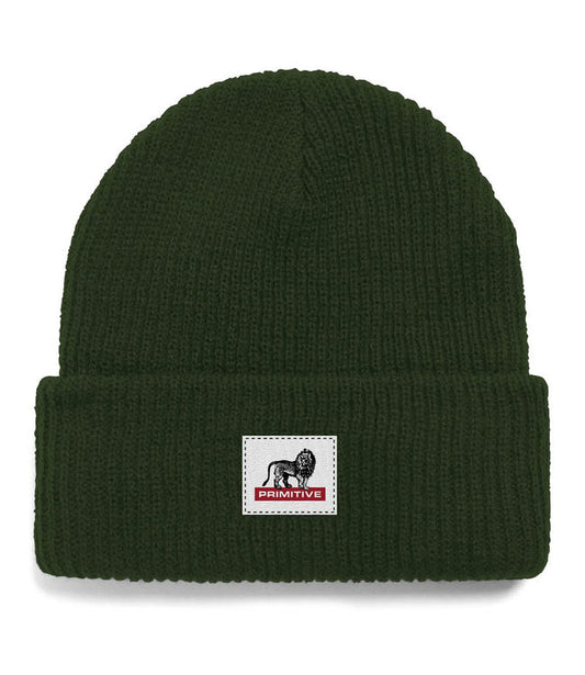 PRIMITIVE - BOB MARLEY STAND UP BEANIE - GREEN