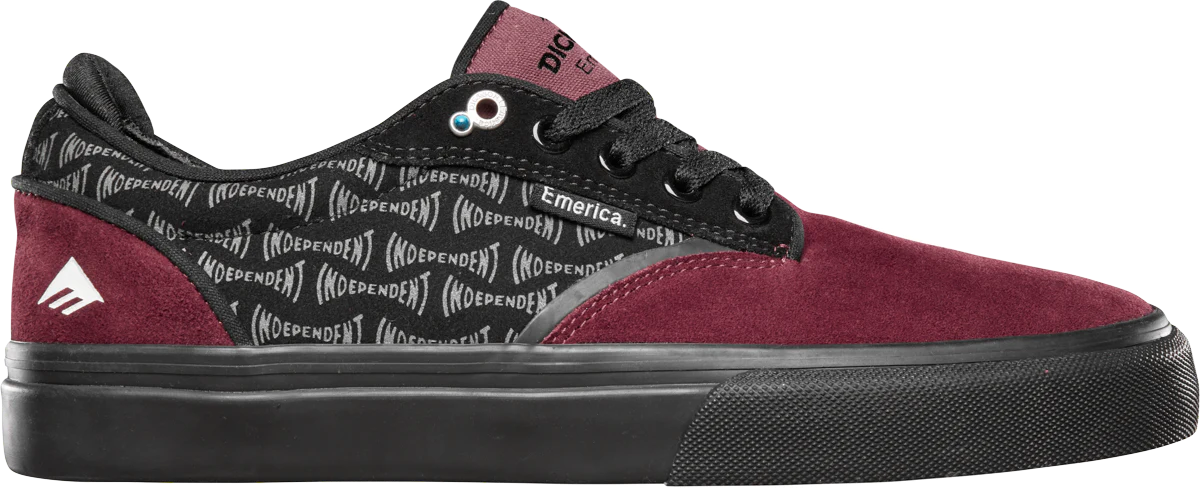 EMERICA - DICKSON X INDEPENDENT - RED/BLACK