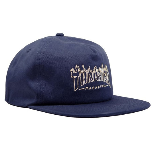 THRASHER - DRUNK WITCH SNAPBACK - NAVY