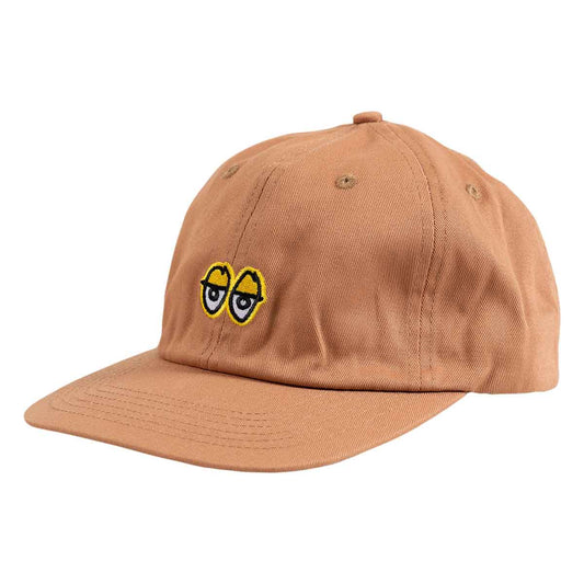 KROOKED - EYES STRAPBACK - TAN/GOLD