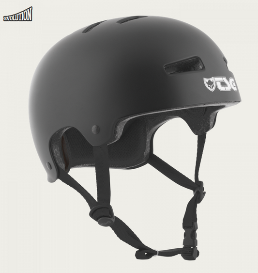 TSG - EVOLUTION KIDS HELMET - SATIN BLACK