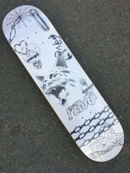 RAVE SKATEBOARDS - DELAPAIX - 8.0