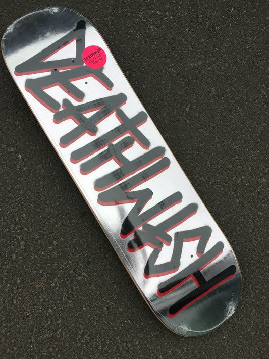 DEATHWISH - DEATHSPRAY BLK/SIL FOIL - 8.25