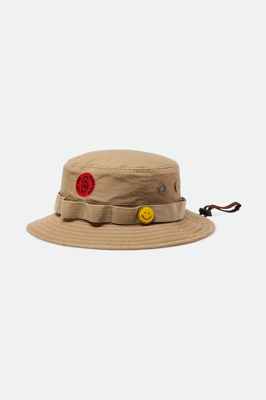 BRIXTON - LOVE PACKABLE BUCKET HAT - SAND - L/XL