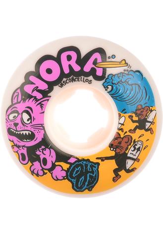 OJ WHEELS - ELITE - NORA VASCONCELLOS EZ EDGE - WITH FREE SURF WAX - 54MM