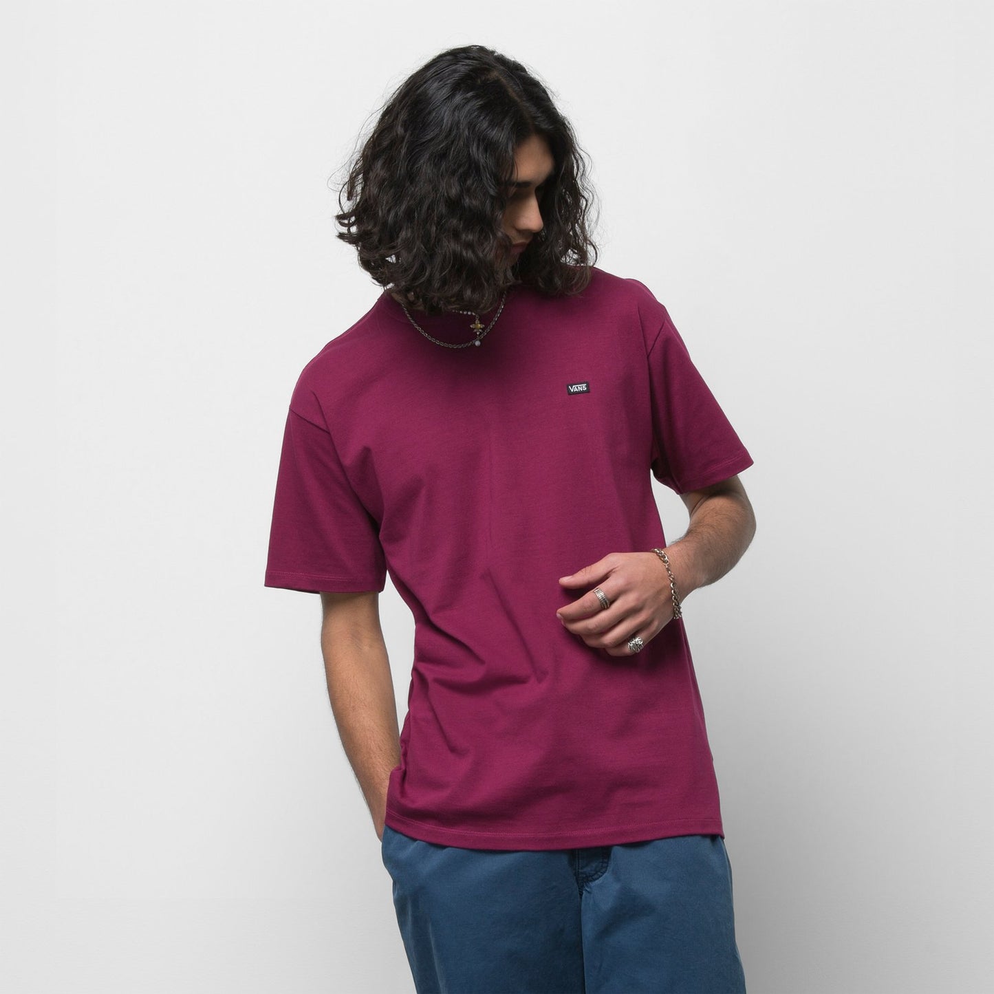 VANS - OFF THE WALL CLASSIC TEE - PURPLE