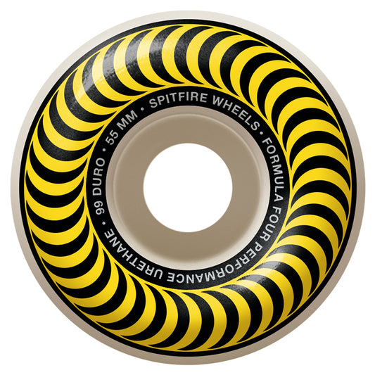 SPITFIRE CLASSICS - FORMULA FOUR YELLOW - DURO 99 - 55MM