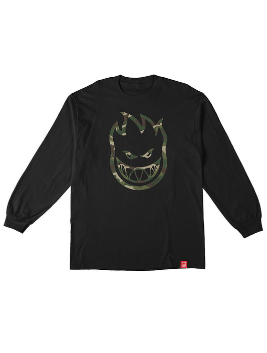 SPITFIRE - BGHD OUTLN FL L/S YOUTH - BLACK