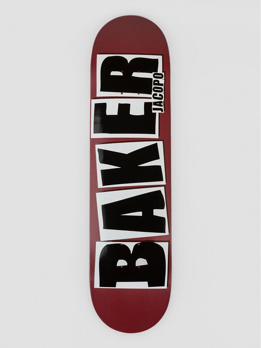 BAKER - BRAND NAME JACOPO - MAROON/MATTE - 8.0