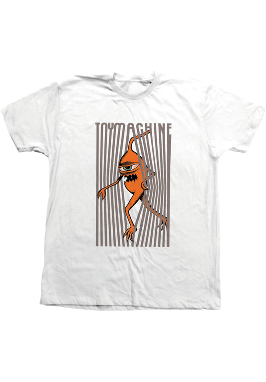 TOY MACHINE SECT BARS TEE - WHITE