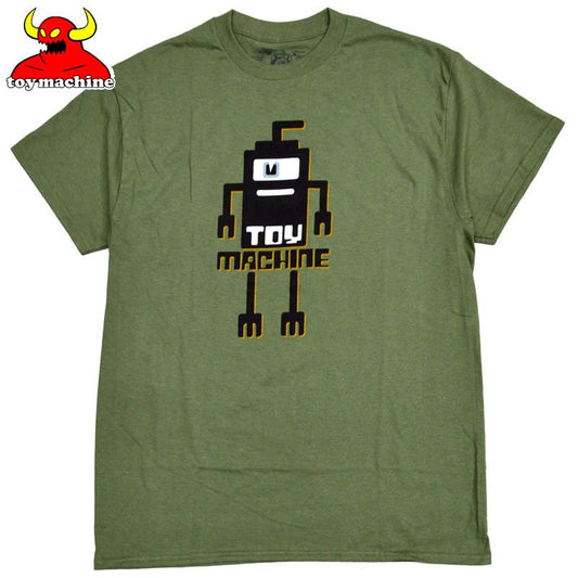 TOY MACHINE BINARY TEE - MILITARY