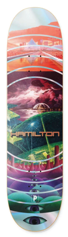 PRIMITIVE - HAMILTON DIMENSION DECK - SILVER - 8.125