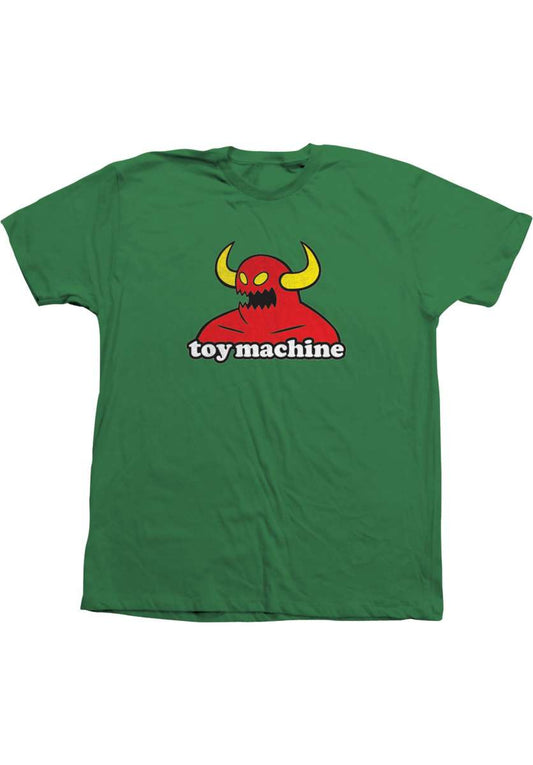 TOY MACHINE - MONSTER TEE - KELLY