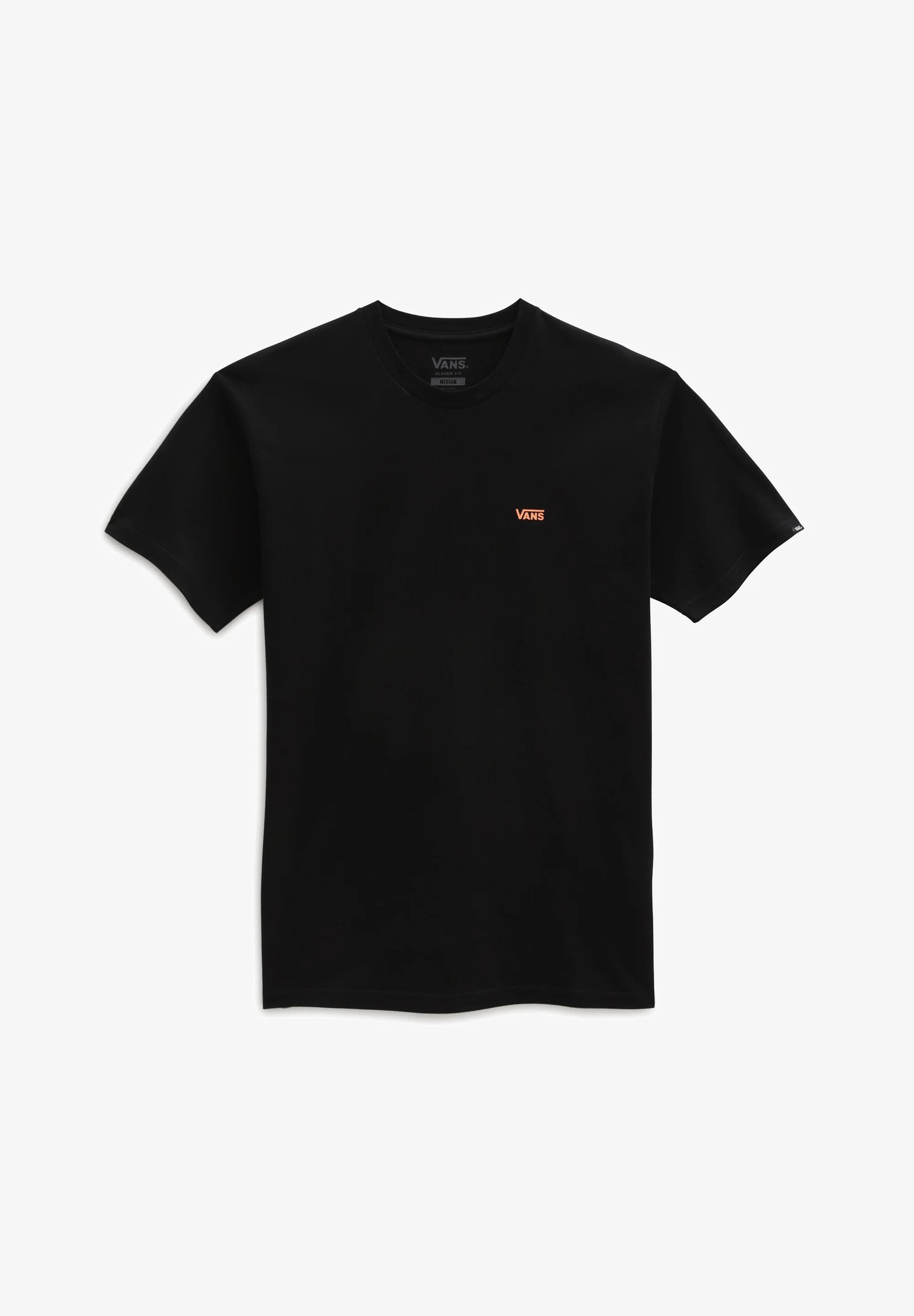 VANS - MN LEFT CHEST LOGO TEE - BLACK-MELON