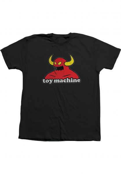 TOY MACHINE - MONSTER TEE - BLACK