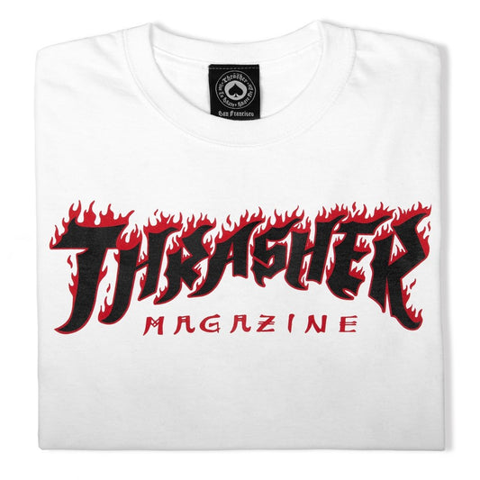 THRASHER - POSSESSED LOGO S/S TEE - WHITE