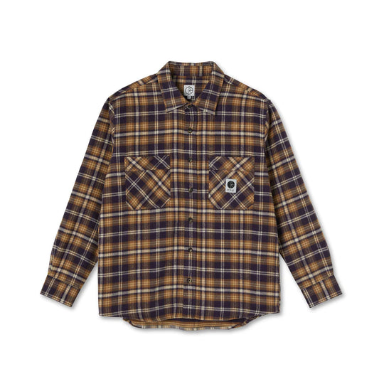 POLAR - FLANNEL SHIRT - PLUM