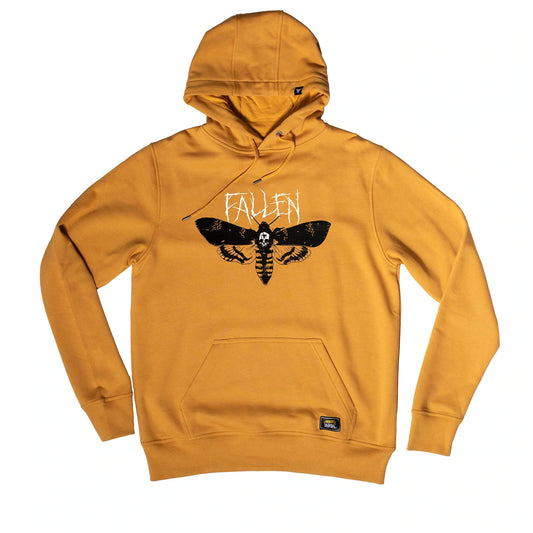 FALLEN - HOODIE - MOTH SANDOVAL - GOLDEN YELLOW