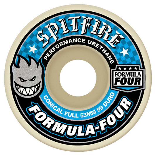 SPITFIRE CONICAL FULL - FORMULA FOUR BLUE - 99DURO