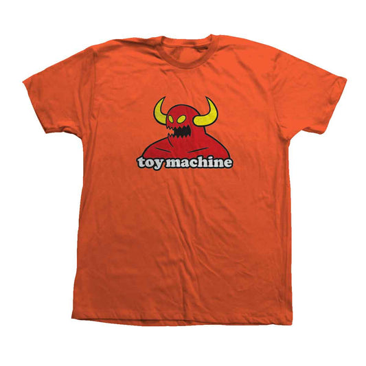 TOY MACHINE - MONSTER TEE - ORANGE